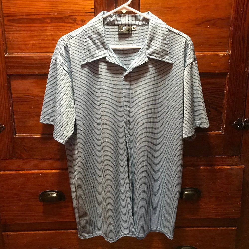 Men's Positano L striped short-sleeved dress shirt